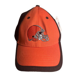 NFL Cleveland Browns Vintage Baseball Cap Hat w/Tags 90s 100% Cotton Adjustable
